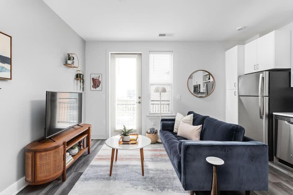 Mid-Century Modern Studio Cozysuites Downtown Indianapolis Exteriör bild