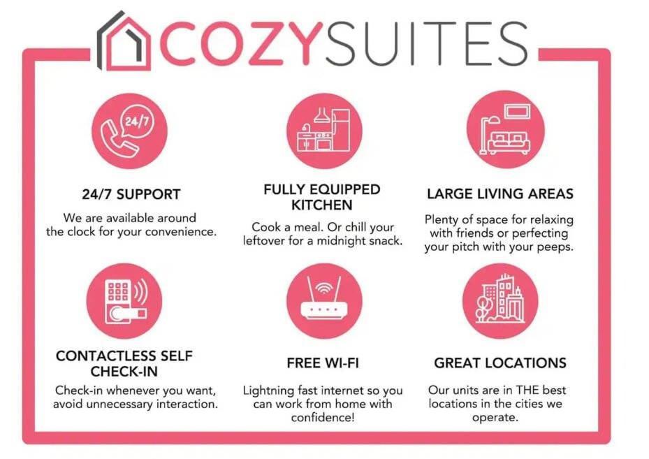 Mid-Century Modern Studio Cozysuites Downtown Indianapolis Exteriör bild